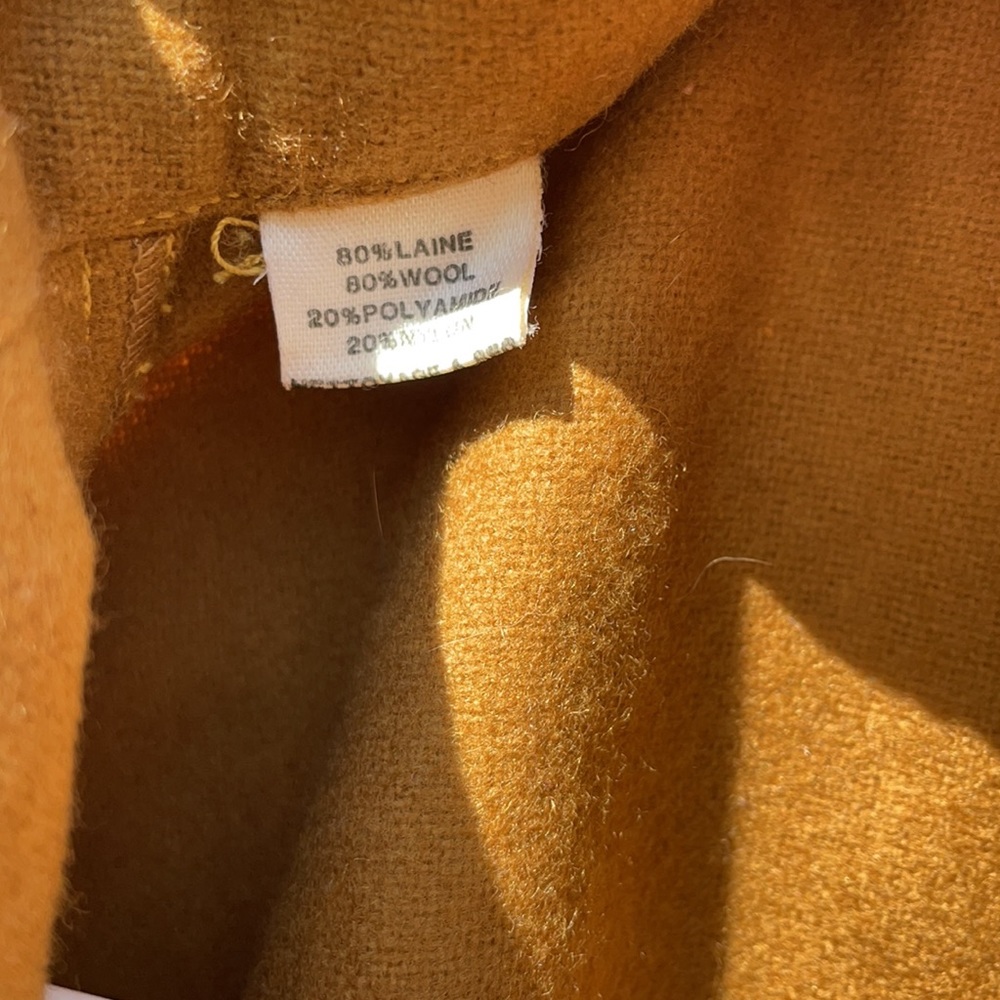 Vintage 90's E De Senneville Wool Snap Jacket - Picture 4 of 4